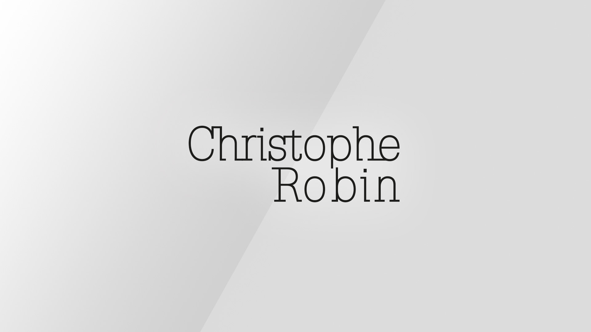 Christophe Robin